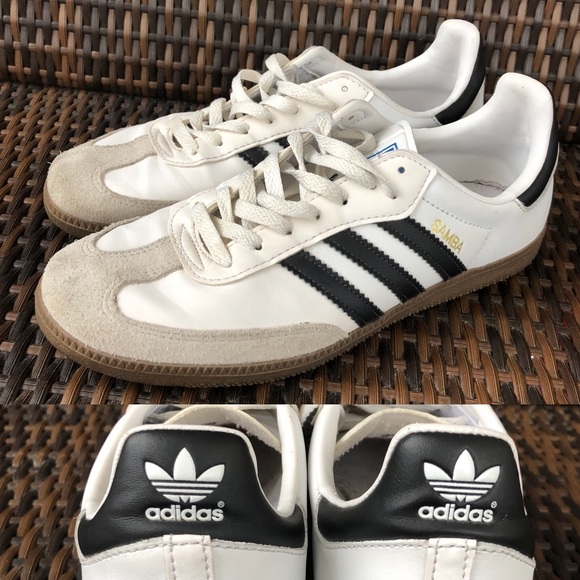 adidas white leather shoes mens